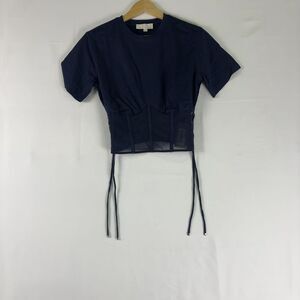 fleur du mal Corset T-Shirt